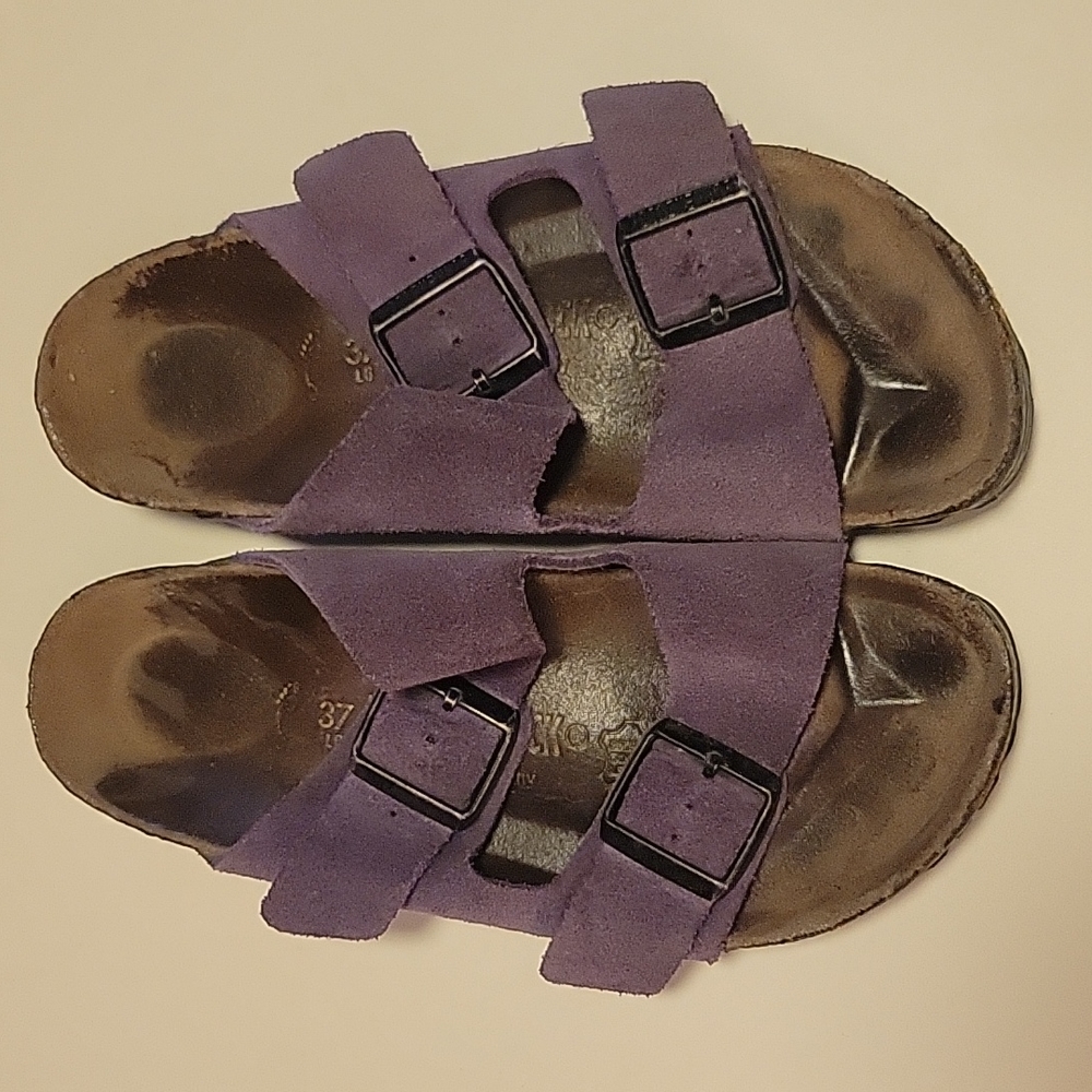 Birkenstock purple sandal